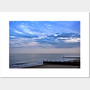 Walcott seafront Norfolk Posters and Art